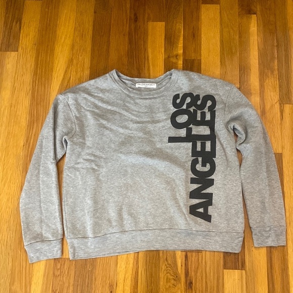 Project Social T Women’s Gray ‘Los Angeles’ Sweatshirt Size M - Picture 1 of 5